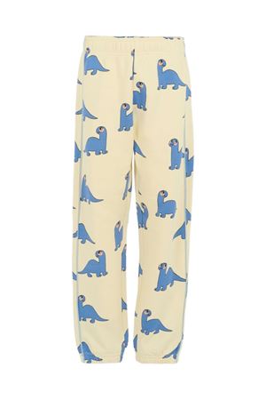 pantalone in cotone bianco MINI RODINI KIDS | 2573012611OFFWHITE